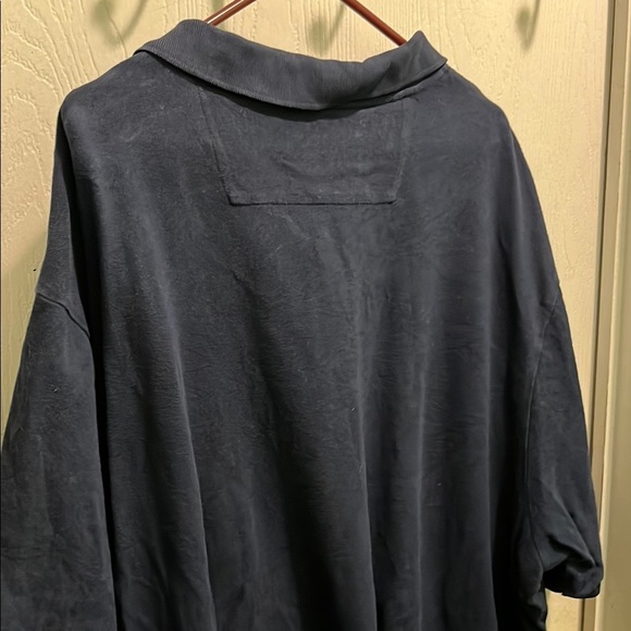 Navy blue everyday chaps polo 4XB - Picture 3 of 8